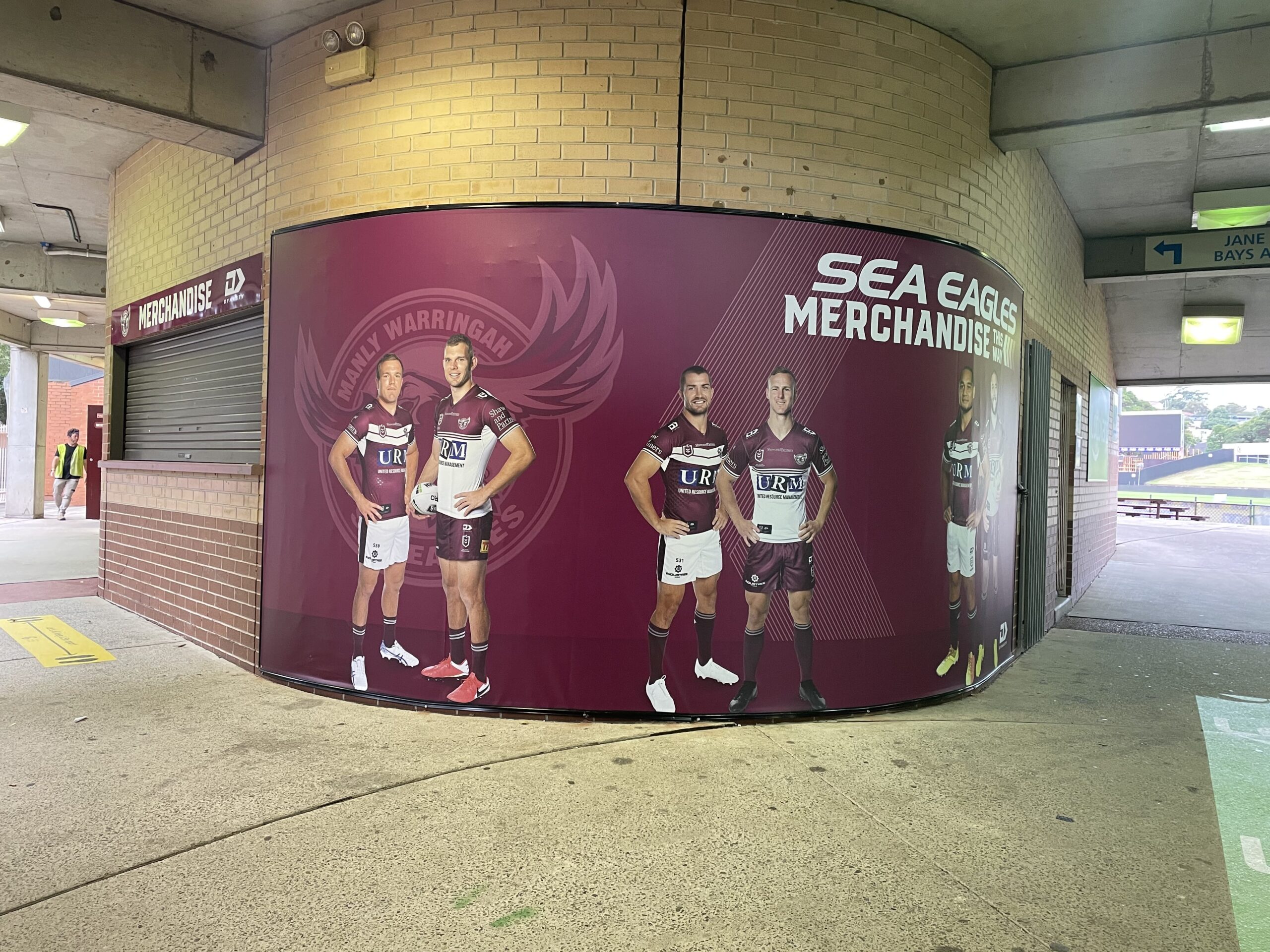 Event Signage Manly Sea-Eagles